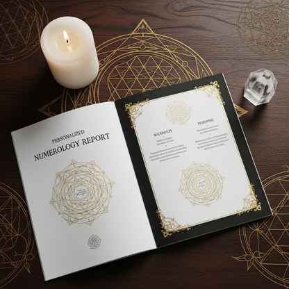 Mapa Numerológico Personalizado — PDF hecho a mano
